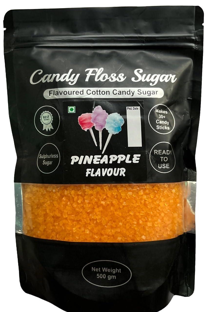 Candy Floss Sugar / Flavoured Cotton Candy Sugar ( Candy Floss Sugar / Flavoured Cotton Candy Sugar (Pineapple)