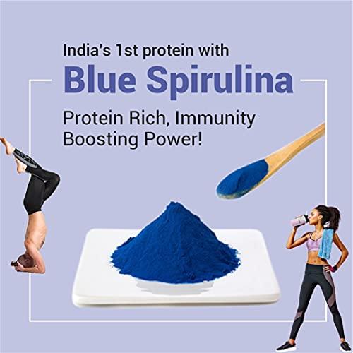 Cureveda Cureveda PRO Super-3 Vegan Plant Protein powder with Superfood, Superseeds & Superberries | Chocolate (500gm)