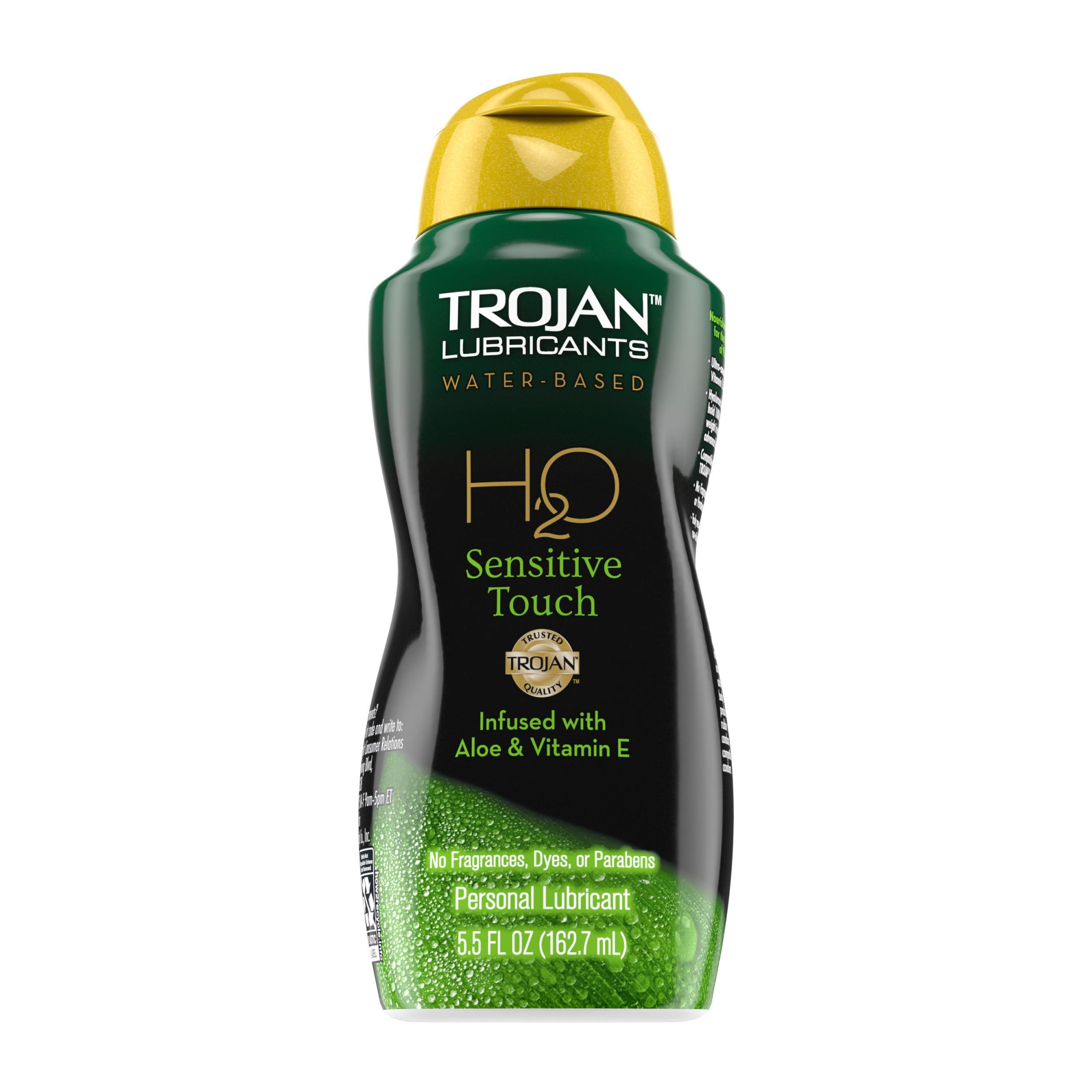 TROJAN H2O Sensitive Touch Lubricant 5.5oz by Trojan