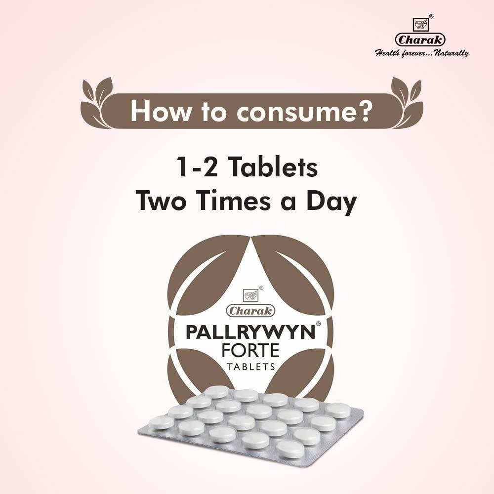 Charak Charak Pharma Pallrywyn Forte Tablet for men's wellness - 20 Tablets (Pack of 2)