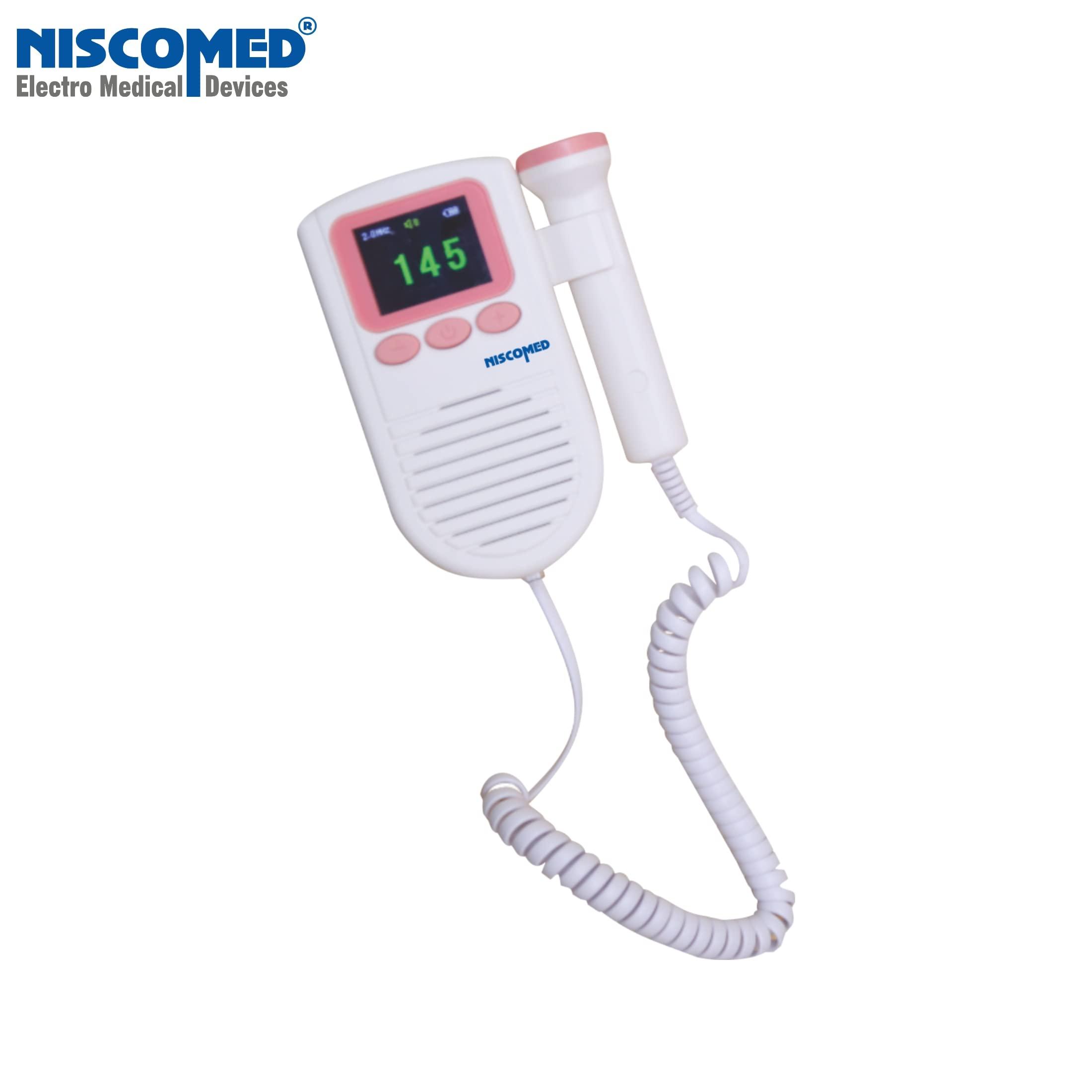 NISCOMED Niscomed Professional Ultrasonic Fetal Doppler With Build-In Speaker (ND-105)