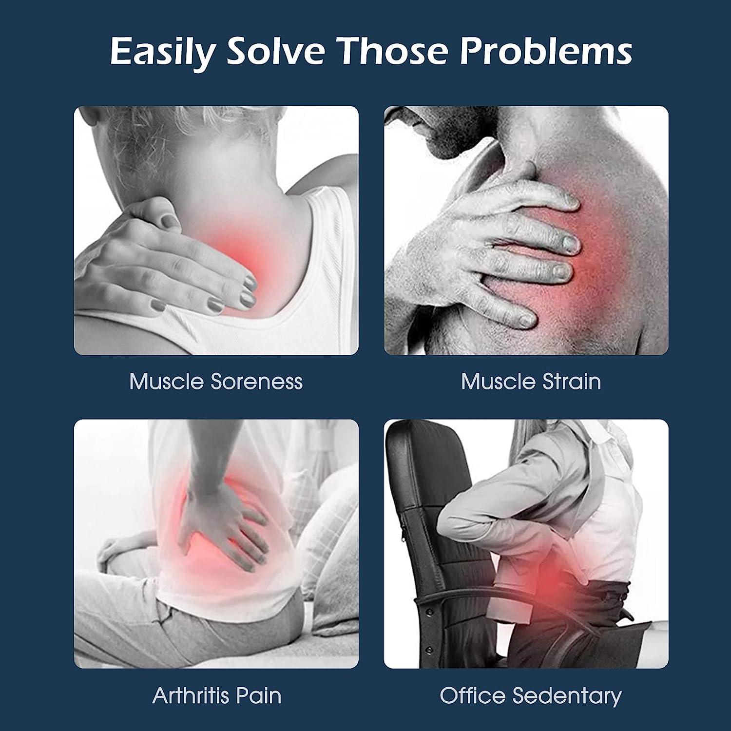 KIYO KIYO Blueidea 32 Speed Massage Gun | Type-C Charging | Full Body Deep Muscle Massager (Blue)