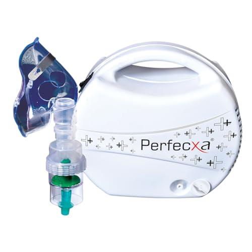 Perfecxa Perfecxa Portable Compressor Nebulizer Machine For Adults & Kids, Made In India with 18 Months Warranty, Nebulizer Kit for Adult and Kids Available inside the Box and 5 Filter