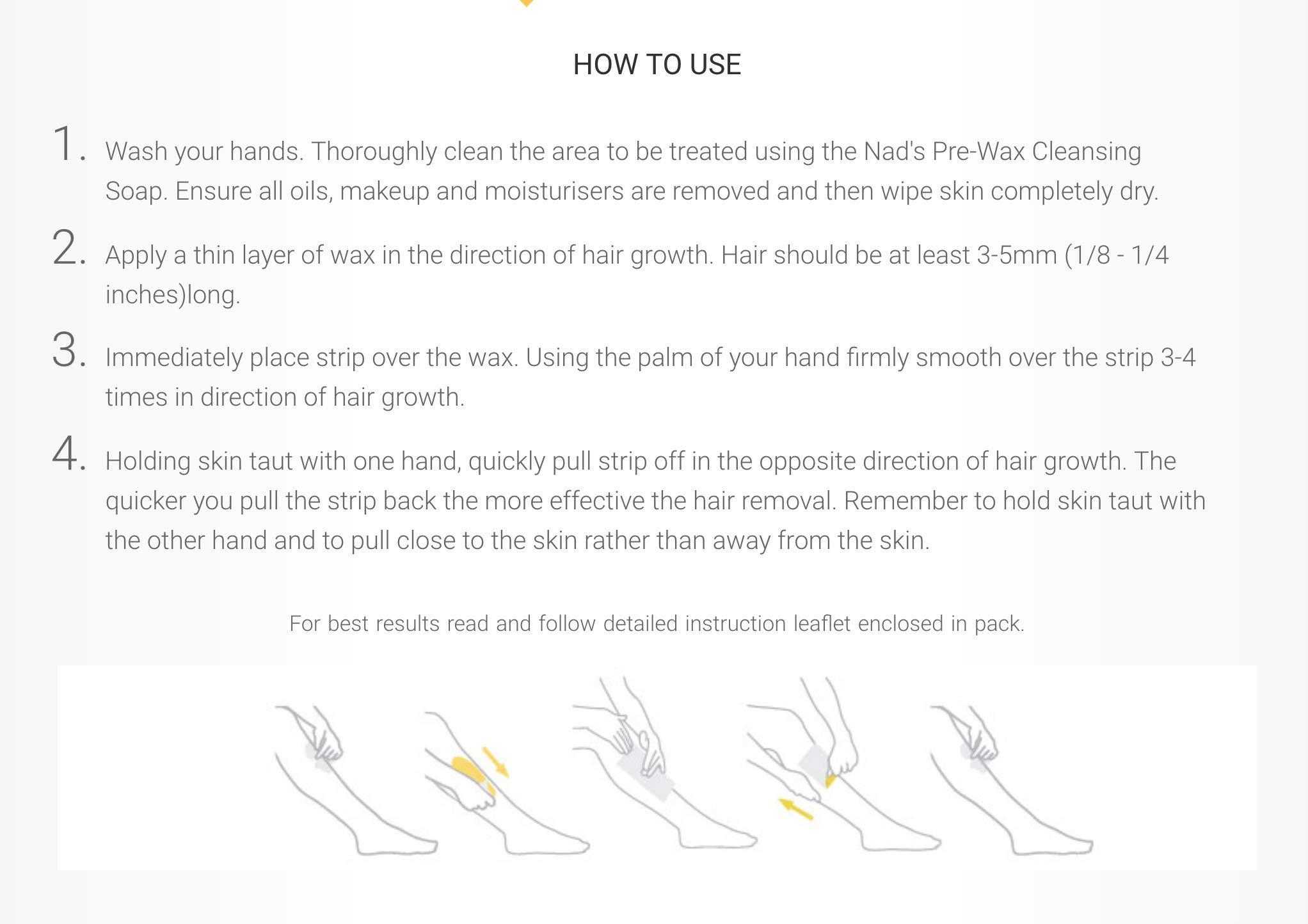 NAD\'S Nad\'s Natural Sugar Wax, 170 Gram