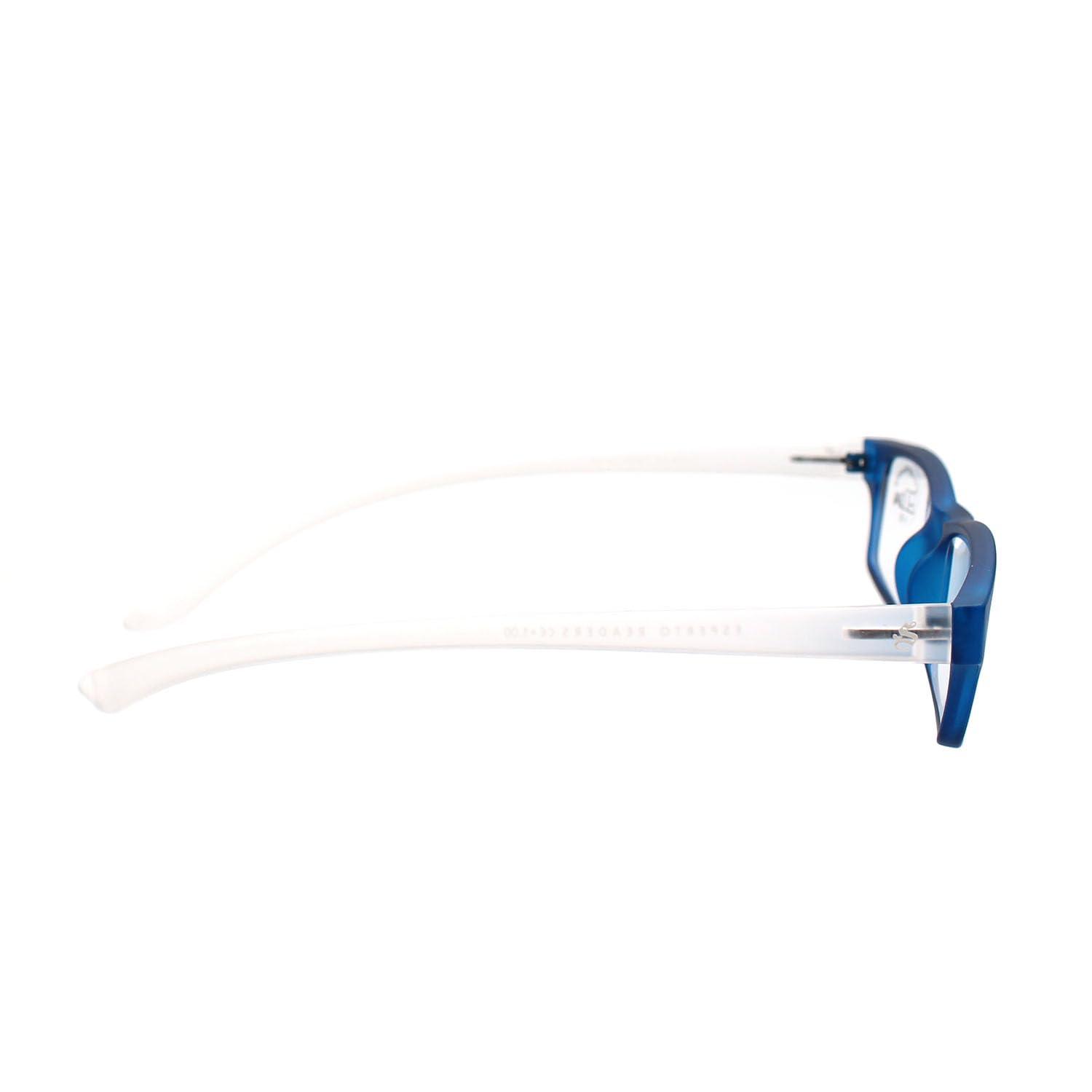 ESPERTO READERS ESPERTO READERS Necky Reading Glasses - Blue Cut Lens With Antireflection & Ultra Light Weight For Men & Women Blue +1.00 to +3.00 Power (+2.25)