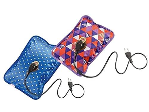 Gilary Gilary Hot water bags heating bag electric gel, Heating Gel Pad-Heat Pouch Hot Water Bottle Bag, Electric Hot Water Bag,heating pad with gel for pain relief(Multi Color) (set of 2)