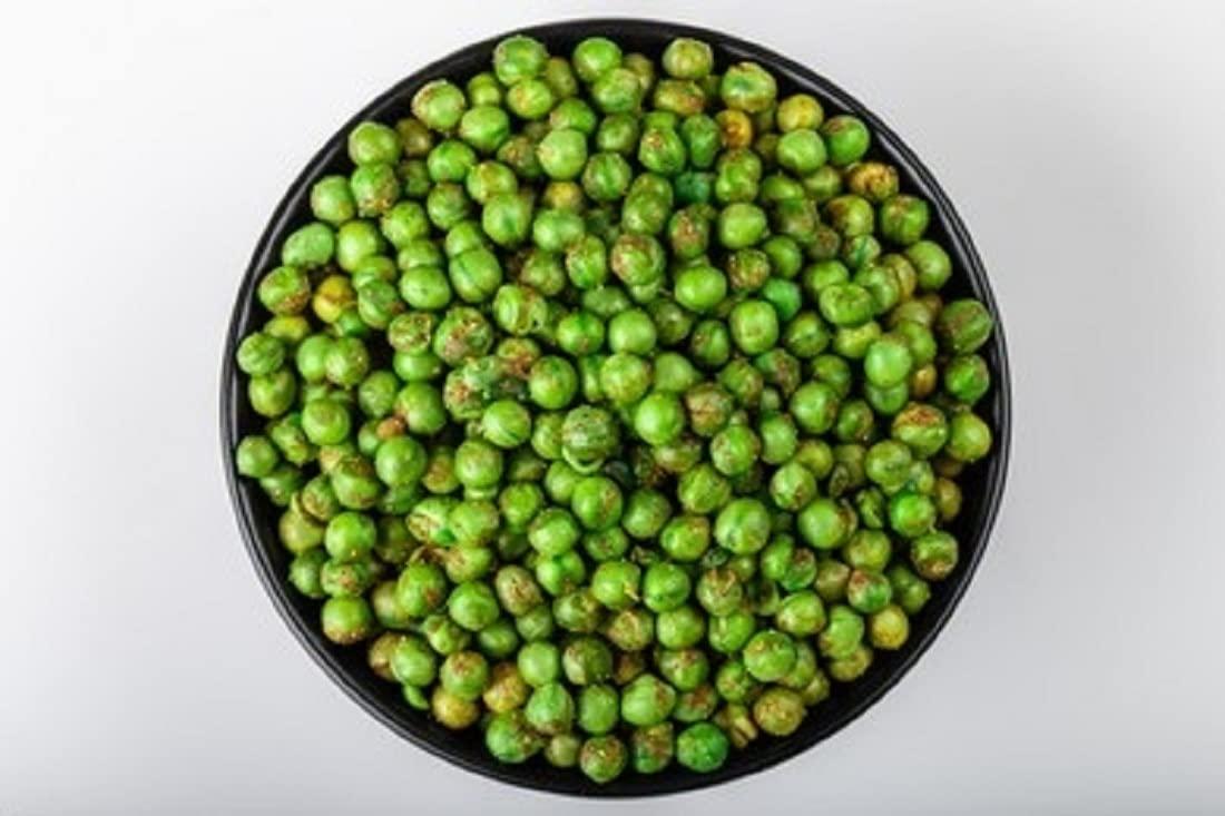 MINI MALL SUPER MARKET MiniMall Super Market Fried Green Salty & Spicy Masala Peas/Vatana/Matar Namkeen (800 Gm)