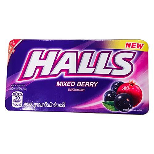 HALLS HALLS Mixed Berry Flavoured Candy - 18 Pack, 18 x 22.4 g