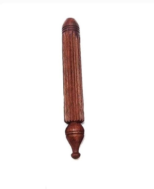 FA INDUSTRIES FA INDUSTRIES Wooden Massager Combo/Wooden Massager, Wooden Massage Sticks, Massager for Acupressure Points, Jimmy, Thai Massagers, Hand and foot Massager Sticks - Set Of 6 - (Brown)