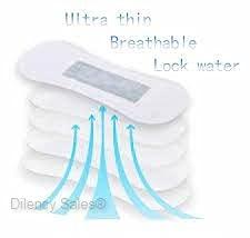 Dilency Sales Dilency Sales Sanitary Pads For Women/Girls (XXL) (Pack Of 40 Pads + 10 Panty-Liner) (PACK OF 4)