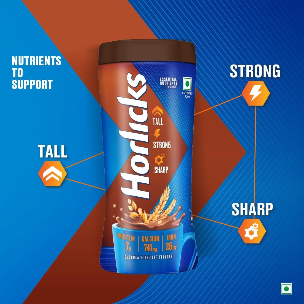 Horlicks Horlicks Chocolate Nutrition Drink || Jar 1 kg