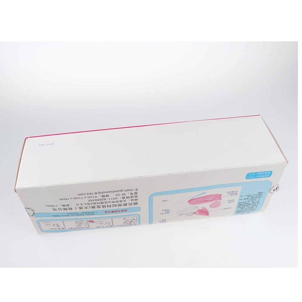 LICHTS LICHTS PVC Portable Female Car Urinal Bottle Emergency Toilet Pouch Elderly Chamber Pot Pink Fit for Long Trips, Traffic Jam