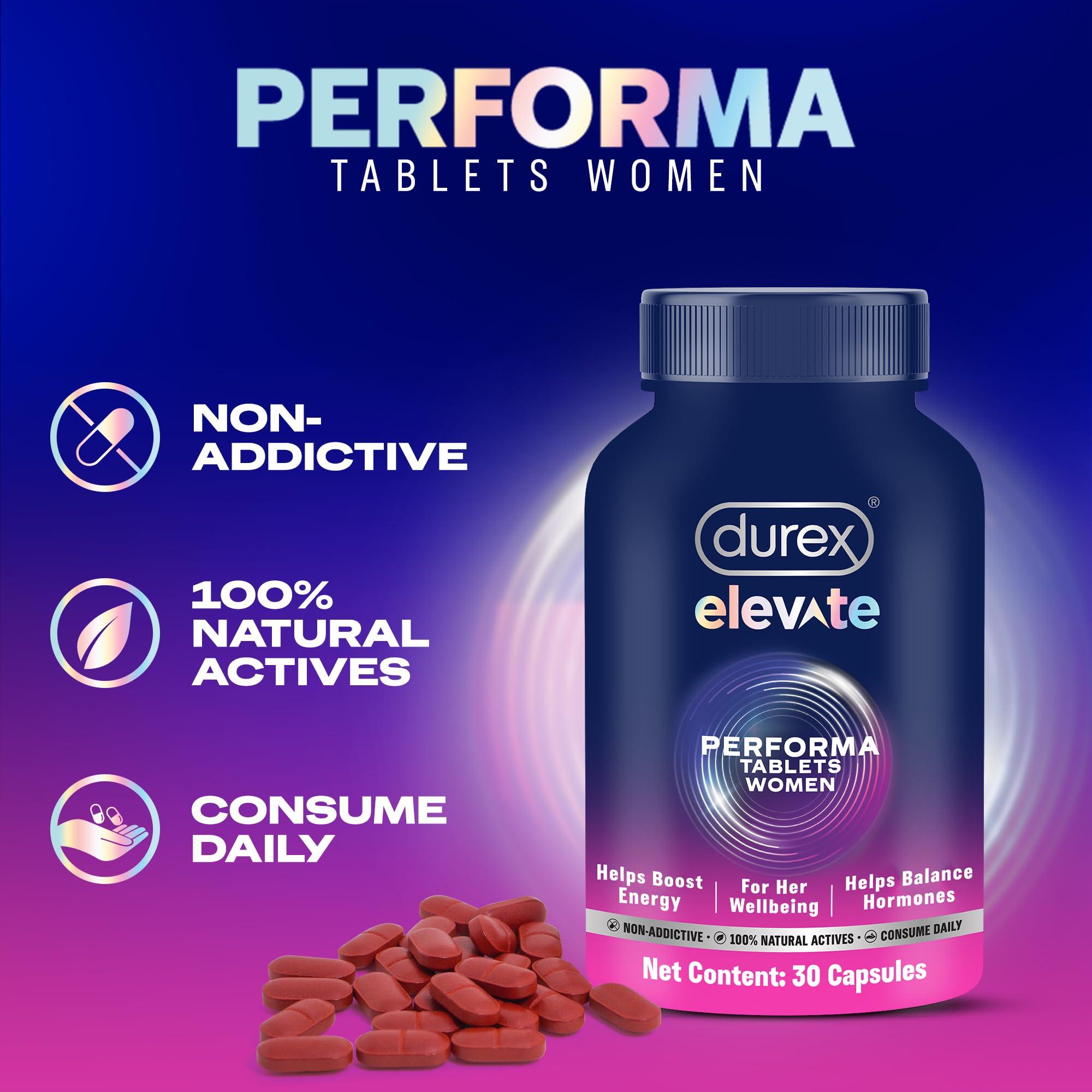 Durex Durex Elevate Performa Tablets For Women