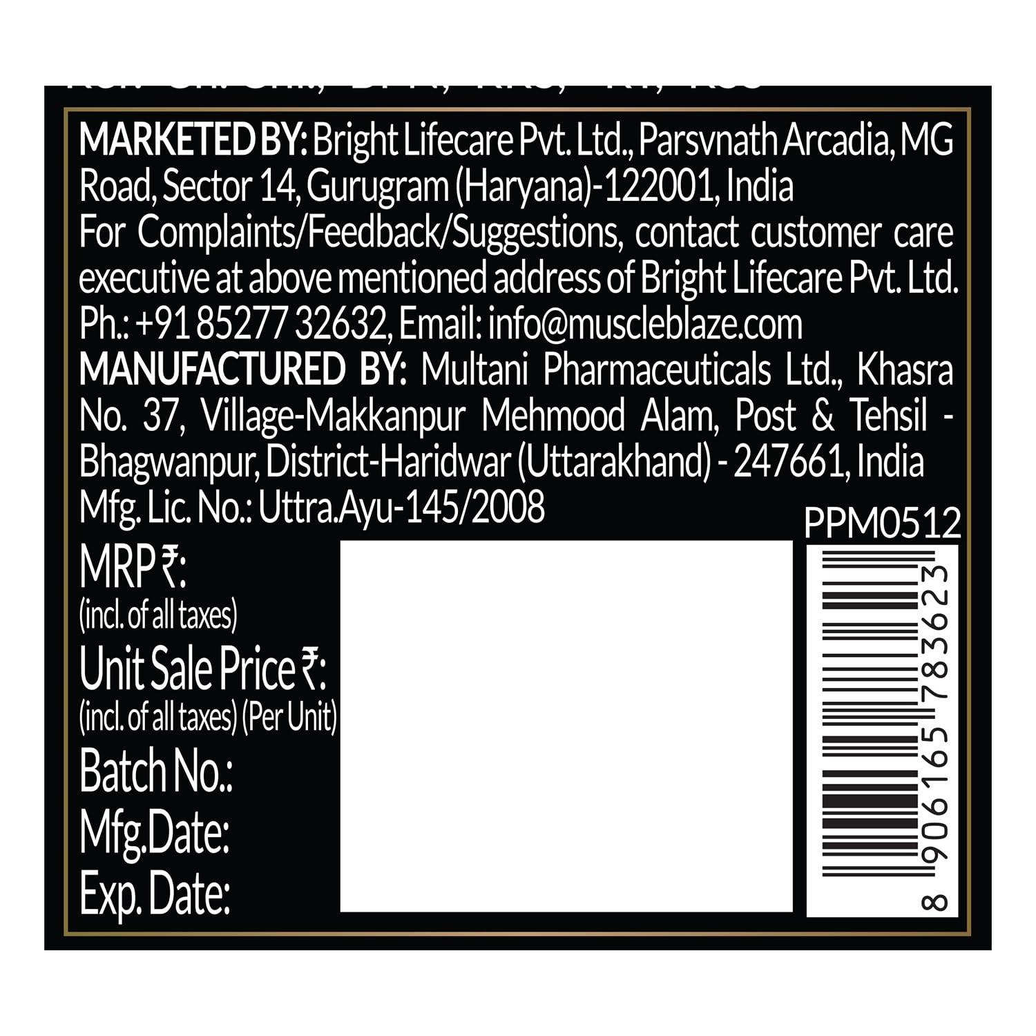 Koshaveda Koshaveda Shilajit Pro Gold by MuscleBlaze (60 Tablets Each, Pack of 2) | Fortified with 24 Carat Gold, Shilajit, Ashwagandha & Gokshura | For Strength, Stamina & Recovery