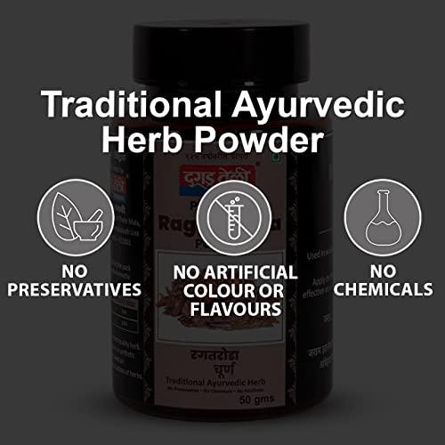 DAGADU TELI Dagadu Teli Ragathroda Powder | Diospyros virginiana | Rakta rohida | Narrow-Leaved Ebony Powder - 50g (Pack of 2)