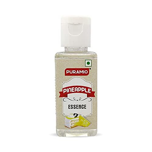 PURAMIO Puramio Culinary Liquid Food Essence, Combo- (Pack of 6 (30ml each))- (Vanilla, Rose, Pineapple, Butterscotch, Strawberry & Chocolate)