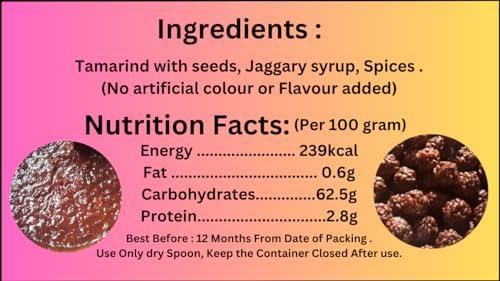 MOMS PICKLE MOMS PICKLE Tamarind Pickle|Homemade Style Chatpati Imli ka achar|Tetuler Achar | Sweets & Sour 180gm