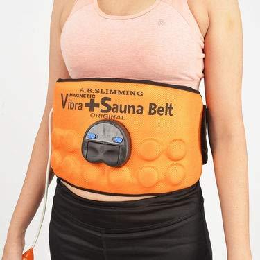 SUNSHINE sunshine 3 in 1 Magnetic VIBRA + Sauna Slimming Belt to Reduce Extra Fat