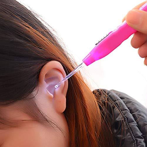 Nearstop Nearstop™ LED Flashlight Earpick for Ear wax remover and cleaner, Ear cleaning tools for kids and adults (2)