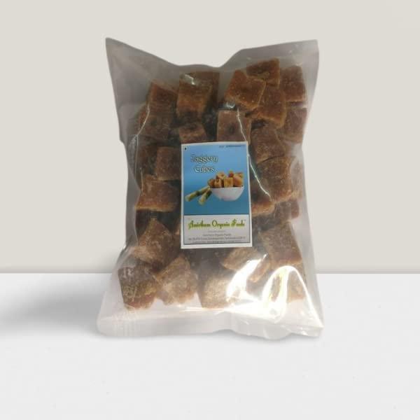 Amirtham Organic Foods Natural Jaggery Cubes (700g x Pack of 5) by Amirtham Organic Foods