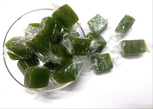 Veganic Veganic Khatta Meetha Aam Papad 400GM Premium Dried Raw Mango Cubes Toffee Jelly Candy Green Colour Tasty Fruit Bar For Kids And Your Family