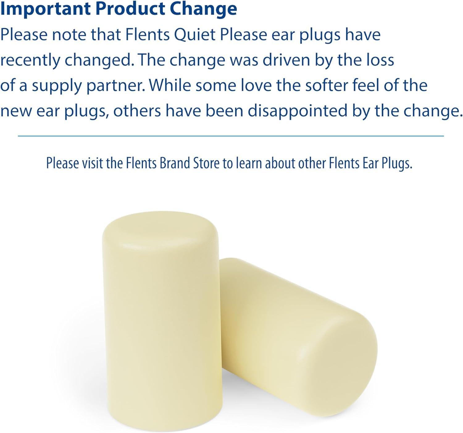 Flents Flents Quiet Please Comfort Foam Ear Plugs - 10 pairs, Pack of 2