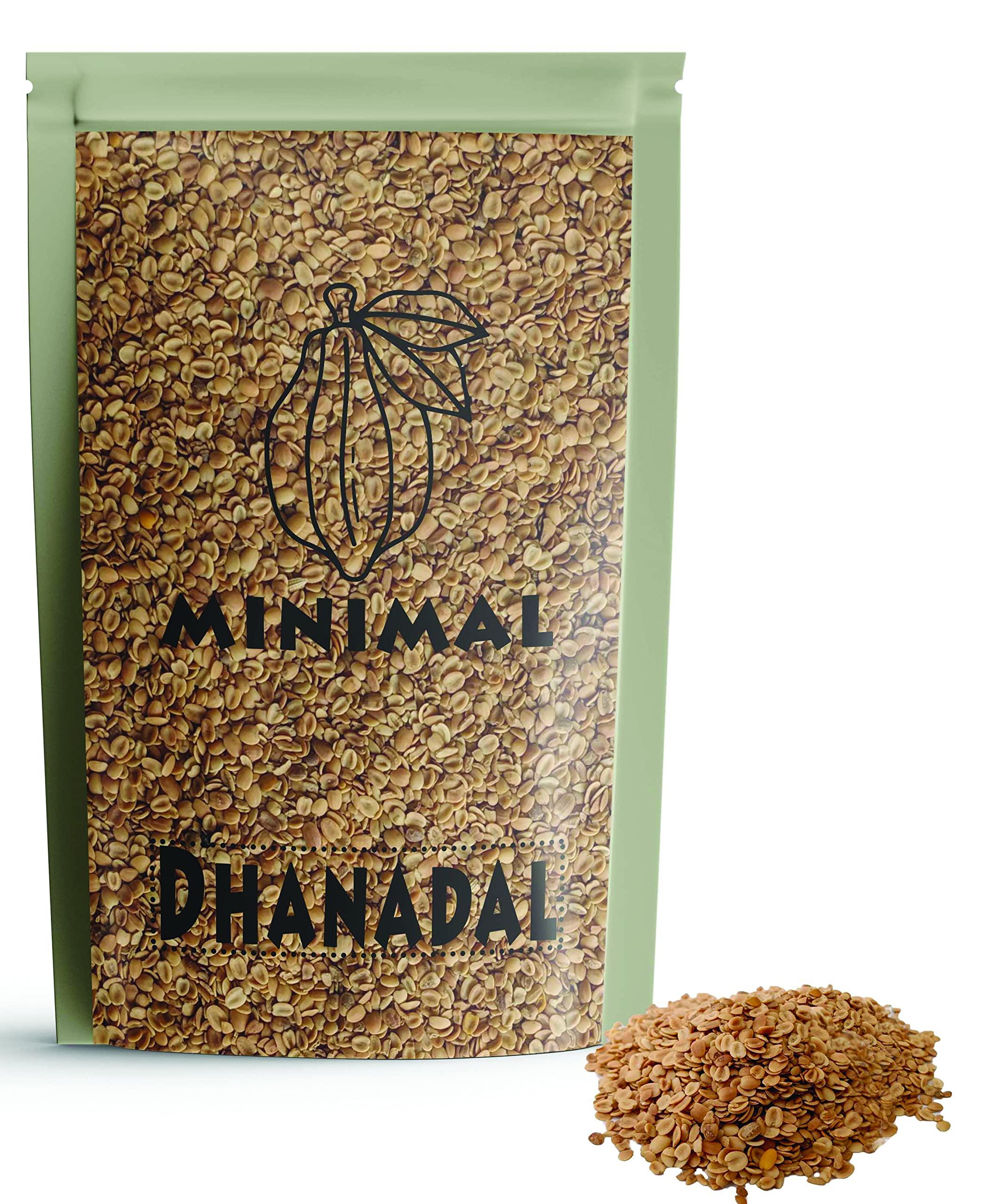 minimal Minimal Roasted Dhana Dal/Roasted and Split Coriander Seed,250Gr