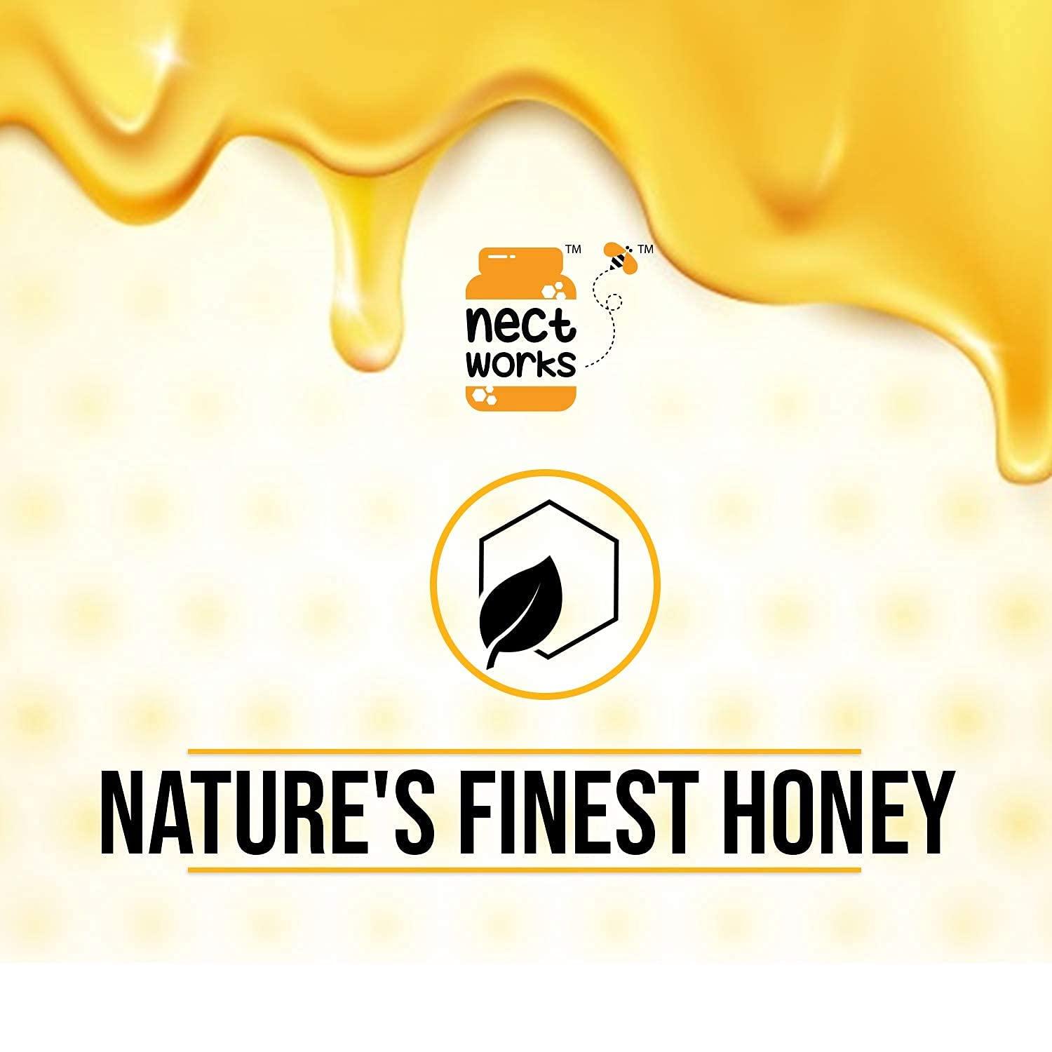 NECTWORKS NectWorks Himalayan MultiFlora Honey, 100% Natural Pure Honey, 1Kg