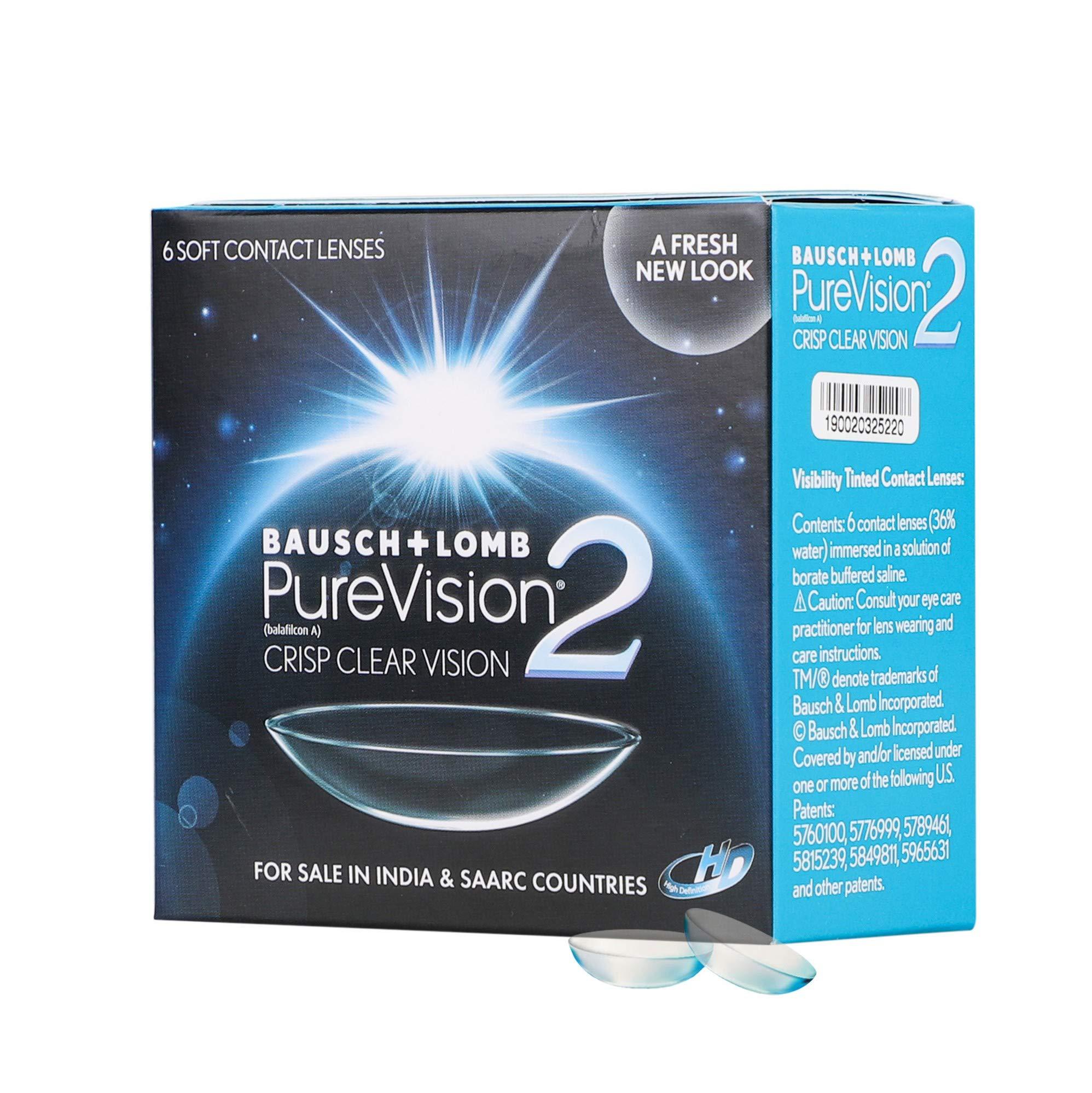 Bausch & Lomb Bausch & Lomb Purevision2 Monthly Disposable Contact Lens (6 Lens Pack -12.00)