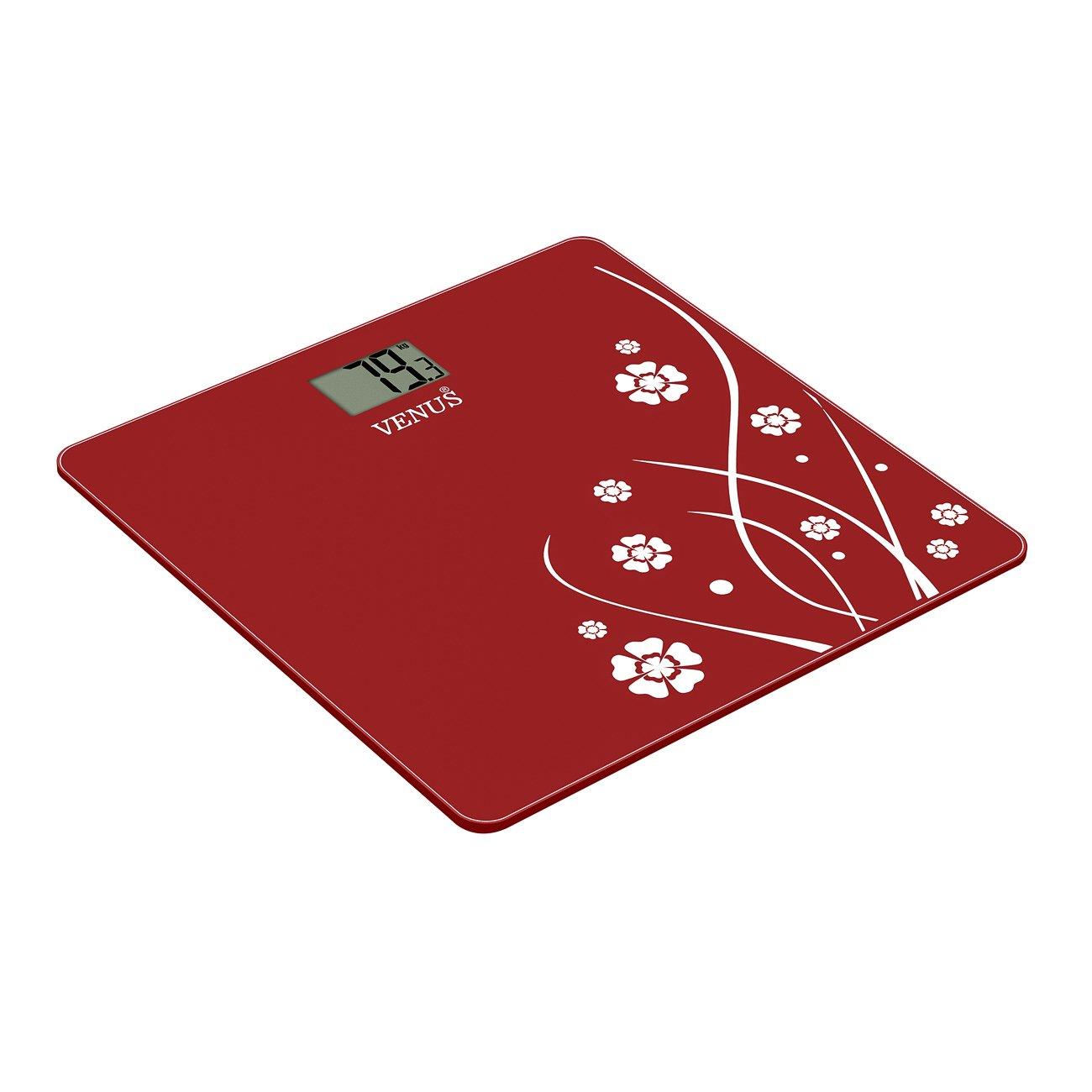 Venus Venus (India) Electronic Digital Personal Bathroom Weight Machine for Body Weight upto 180 kg Weighing Scale with 24 Months Warranty