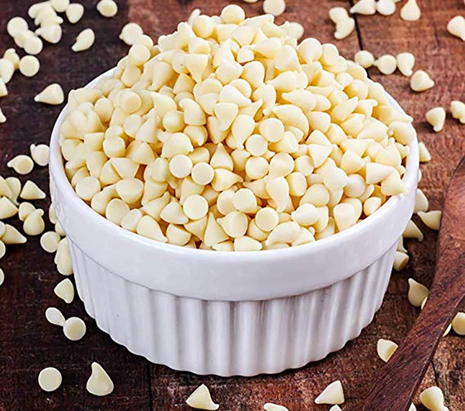 CCDS CCDS Compound Dark Chocolate and White Chocolate Gourmet Chips for Baking and Garnishing Cakes Cookies Combo