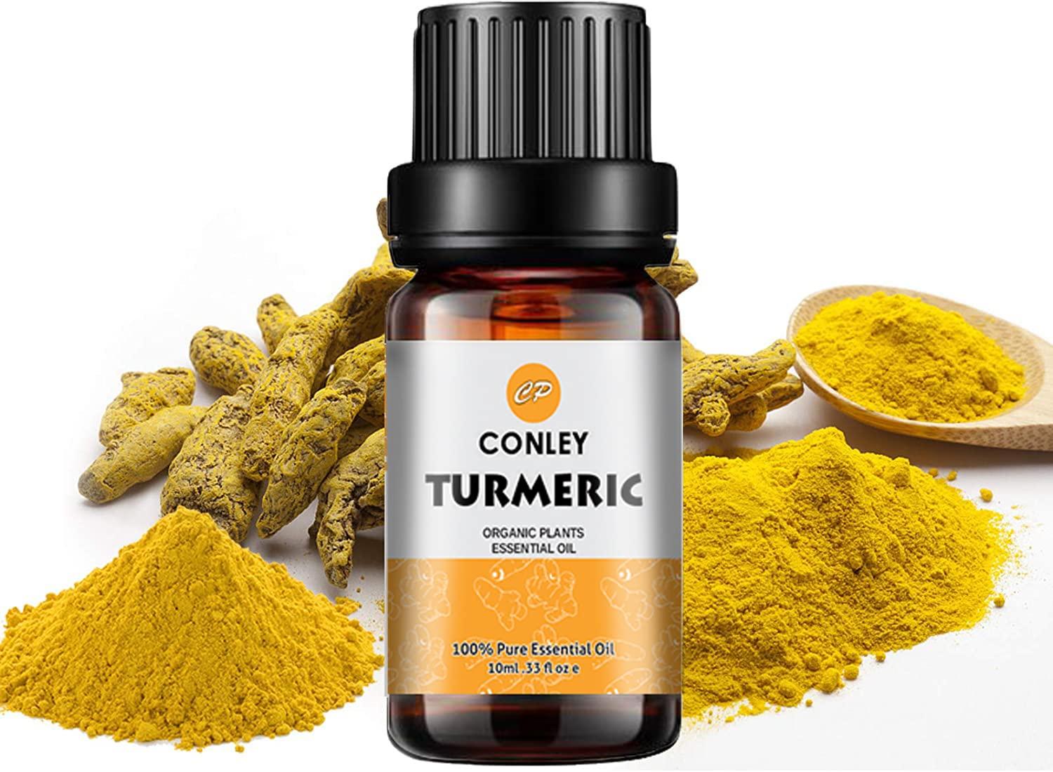 CONLEY Turmeric Essential Oil 100 Pure Oganic Plant Natrual Turmeric