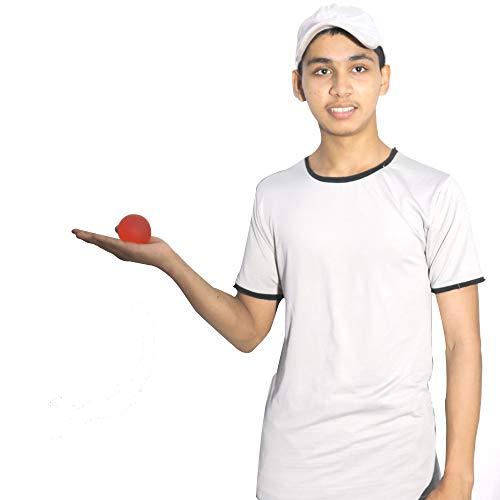 Sheetal Traders Sheetal Traders Gel Ball Universal For Hand Excersize Wrist Muscles Strengthening & Stress Relief (Colour-Red) (Medium)
