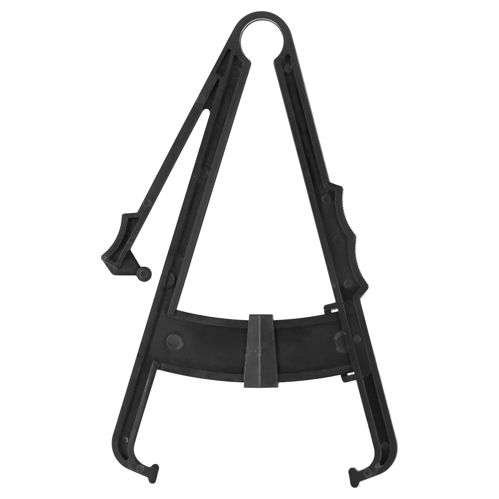 Tand Skinfold Caliper, Fat Measurement Tool Accurate Measurement Handheld Fat Caliper Body Fat Caliper Simple Operation for Measuring Body Fat for Woman for Man(Black metric fat caliper)