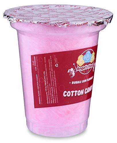 Angels Floss Angels Floss Cotton Candy's / Candy Floss / Buddhi Ke Baal - Bubble Gum Flavour (12 GMS Each, Pack of 12 Units)