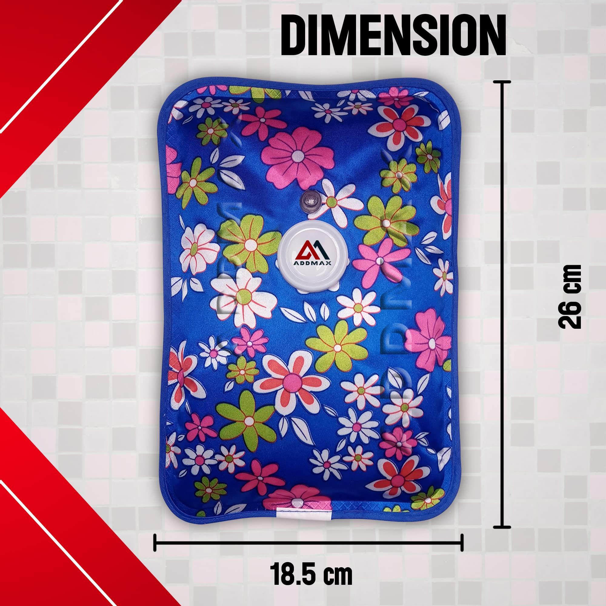 ADDMAX ADDMAX Heating Bag, Hot water bag electric hot bag for pain relief, Heat Pouch Hot Water Bottle Bag - Electric Heating Gel Pad/Heating Pad for Pain Relief (Assorted Multi Color & design)