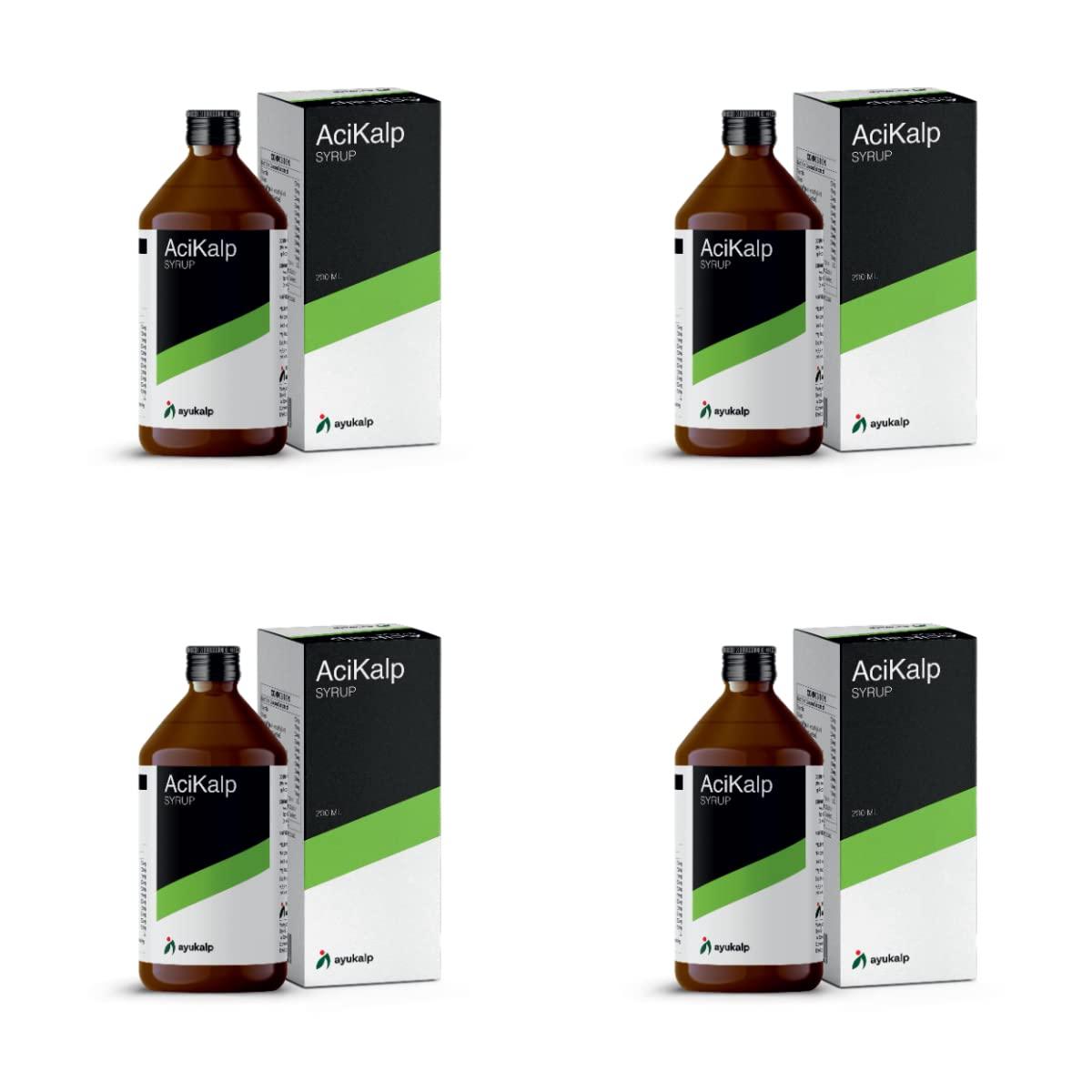 Ayukalp Acikalp Syrup 200 ml (Pack of 4)