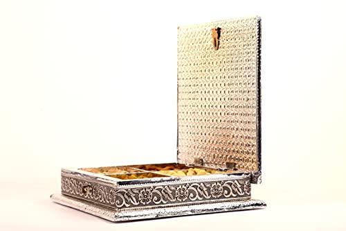 SHRI JAIN GROCERY SHRI Jain Grocery Dry Fruits Gift Box/Hamper Items (75 gm Each)(5) (Almond, Rasin, Cashew and Pista)