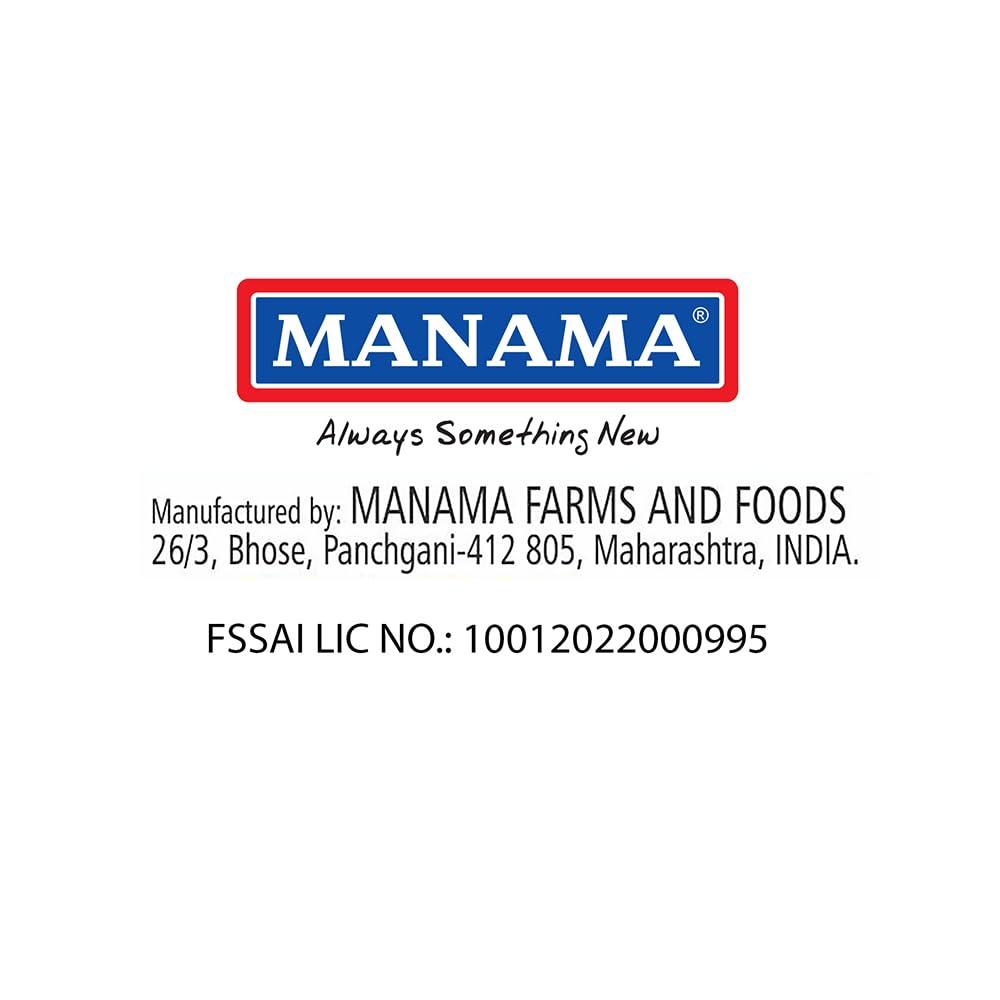 Manama Manama Lime and Mint Mojito Syrup, Blue Curacao Syrup and Watermelon Fruit Syrup, 750ML Each, Pack of 3