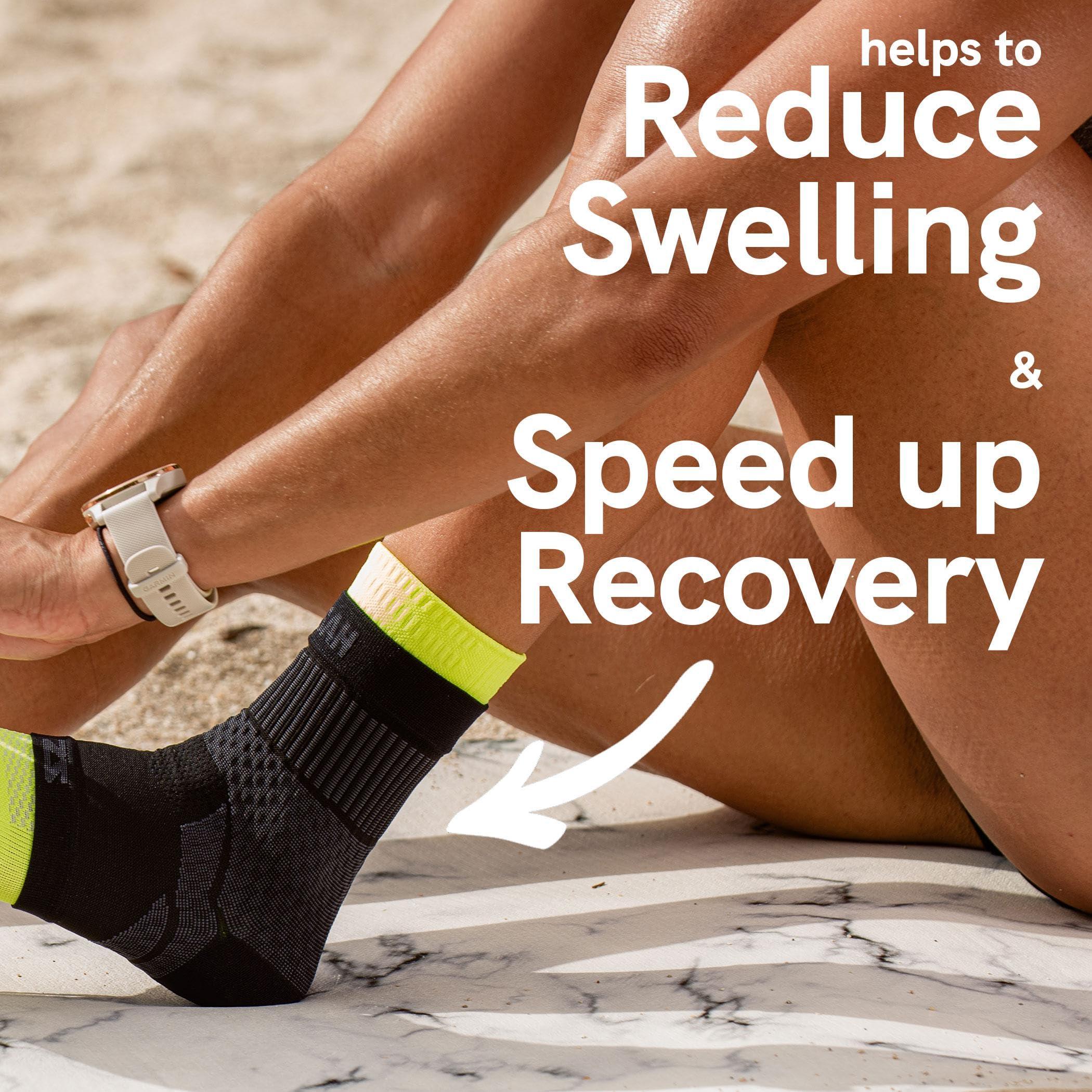 Zensah Large , Beige : Zensah Ankle Support - Compression Ankle Brace - Great for Running, Soccer, Volleyball, Sports - Ankle Sleeve Helps Sprains, Tendonitis, Pain