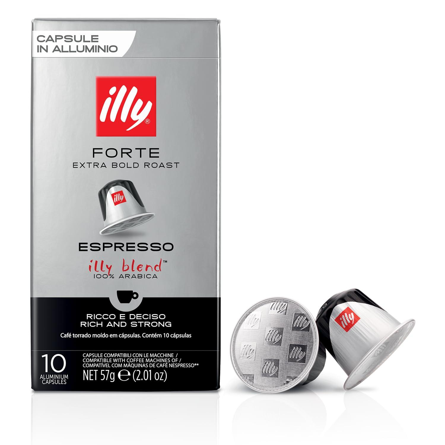 Illy Illy Forte Extra Bold Roast Espresso Ground Coffee, 57 g