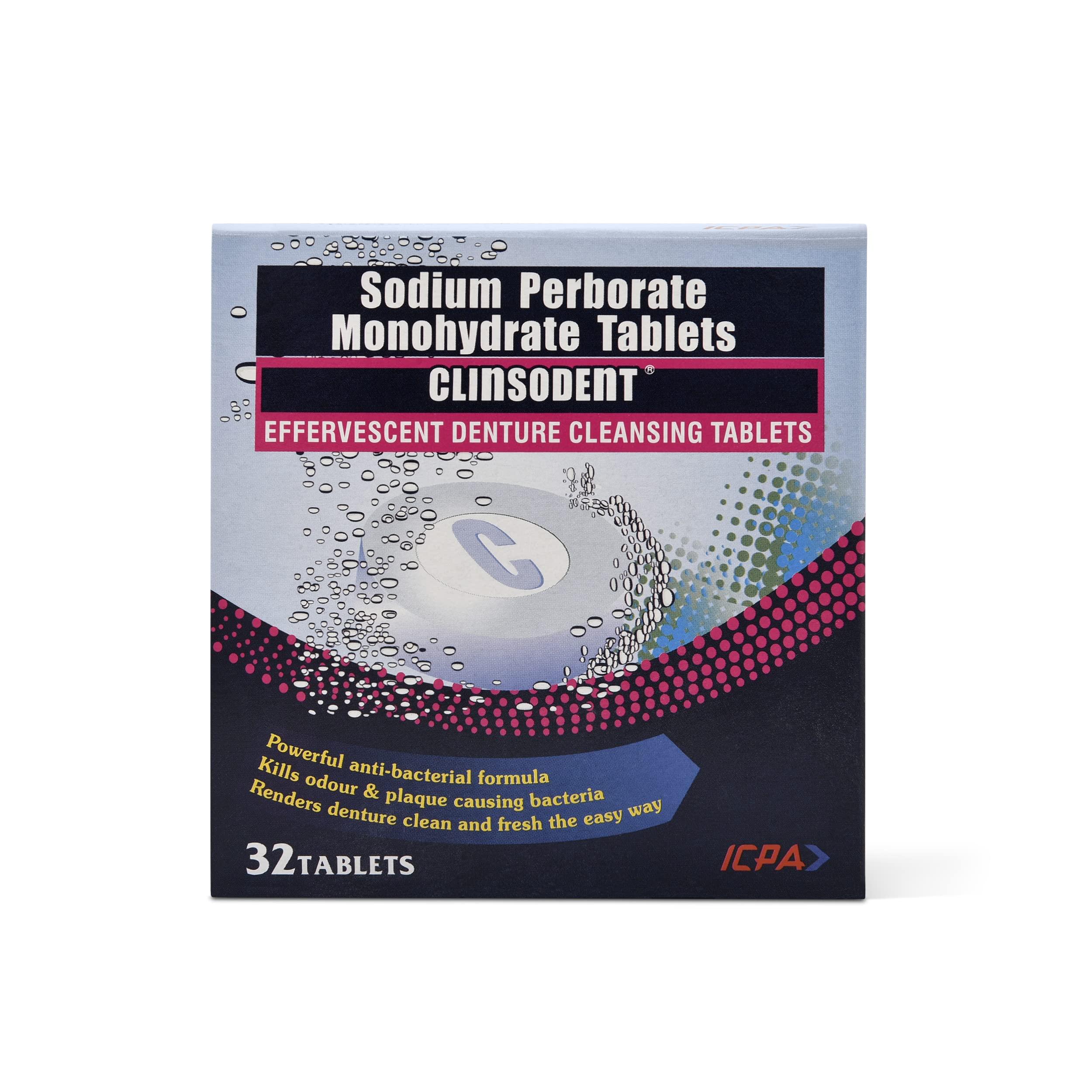 ICPA Replay Denture Cleaning Kit with Storage Container and Adhesive