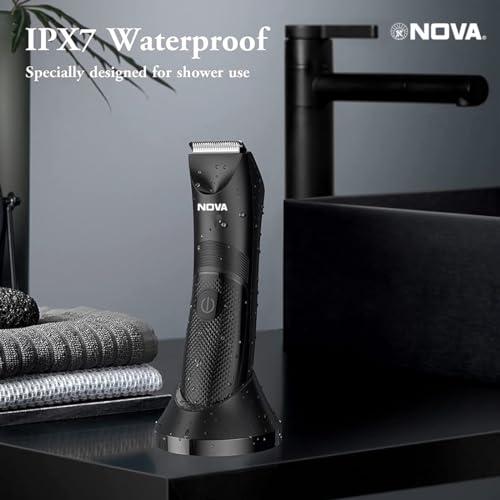 Nova Nova Men Nht 1043 Head To Toe Trimmer 90 Min Runtime 7 Length Settings (Black)