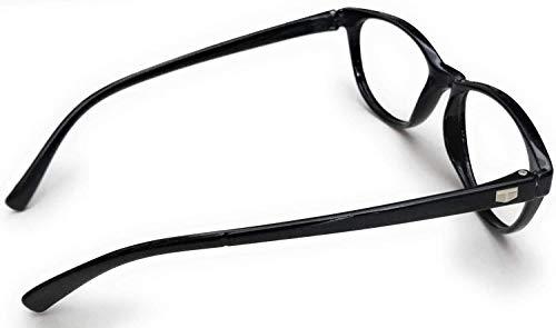 Glasswear Glasswear Reading glasses For Woman 1.00 1.25 1.50 1.75 2.00 2.25 2.50 2.75 3.00 3.25 3.50 3.75 4.00 All Power Are Available Full Rim Black Frame With Classy Look (2.25)