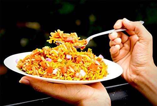 Gagan Enterprise Gagan Enterprise Desi Tortillas, Tera Mera-100g & Bhel Masala Flavor-125g,Roasted Diet Snack, Zero Trans Fat Khakhra, Puffed Rice Snack, No Cholesterol, Multigrain Chips, Pack of 2(one of Each)