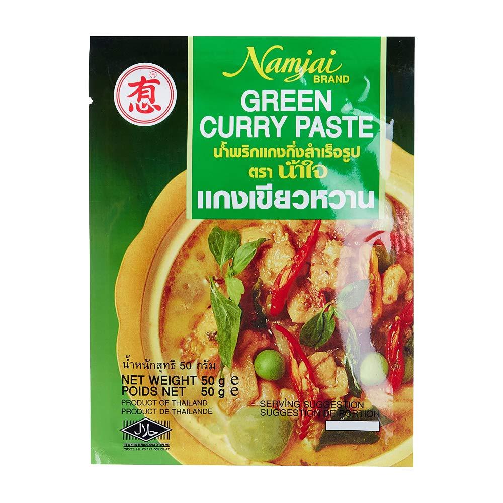 Namjai Namjai Red Curry + Green Curry Paste Combo, 2 x 50 g