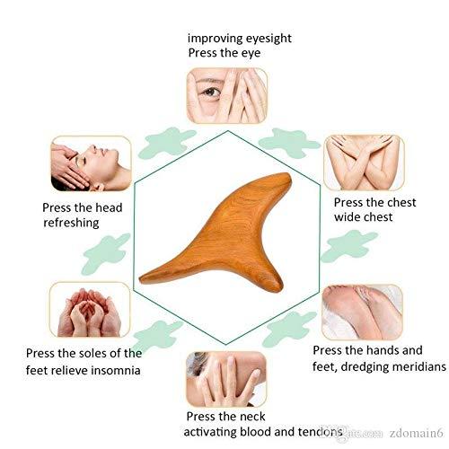 R A Products R A Products Wood Triangle Massage Tool for Reflexology