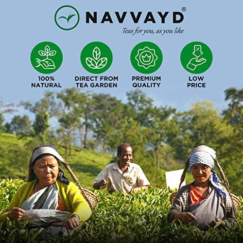 NAVVAYD NAVVAYD Tulsi Mulethi Tea (100 Grams, 50 Cups), Delicious & Healthy Tea with Natural Ingredients