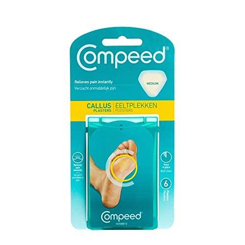 Compeed Compeed Callus Removal Bandage Strips For Under Foot Rubbing Protection, Breathable Callous Remover Pads For Feet Medium Size_6 Pcs Box Pack