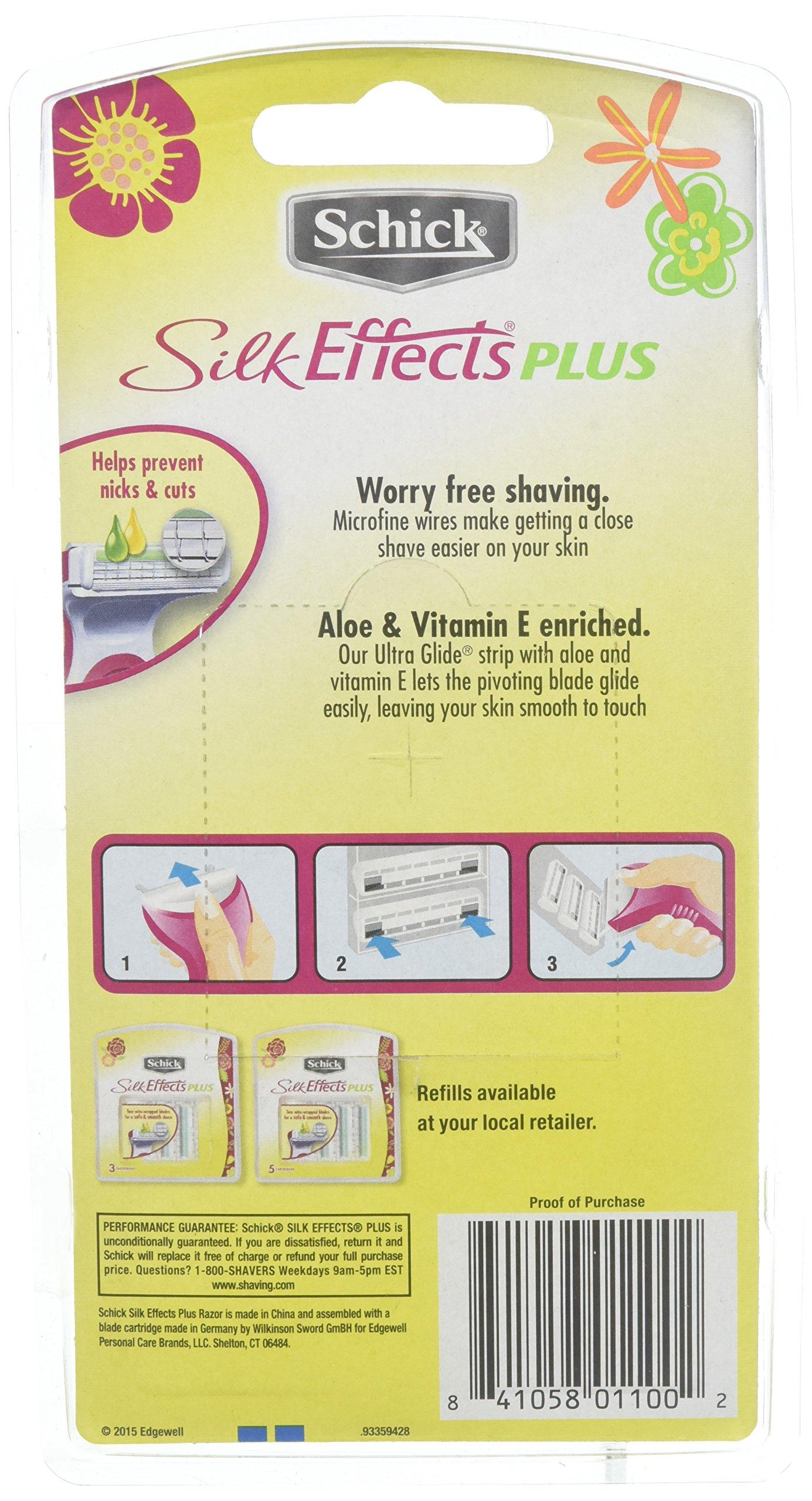 SCHICK Schick Silk Effects Plus Razor 1 Each